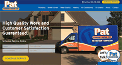 Desktop Screenshot of callpattheplumber.com